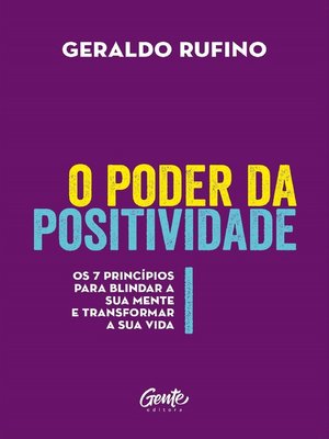 cover image of O poder da positividade